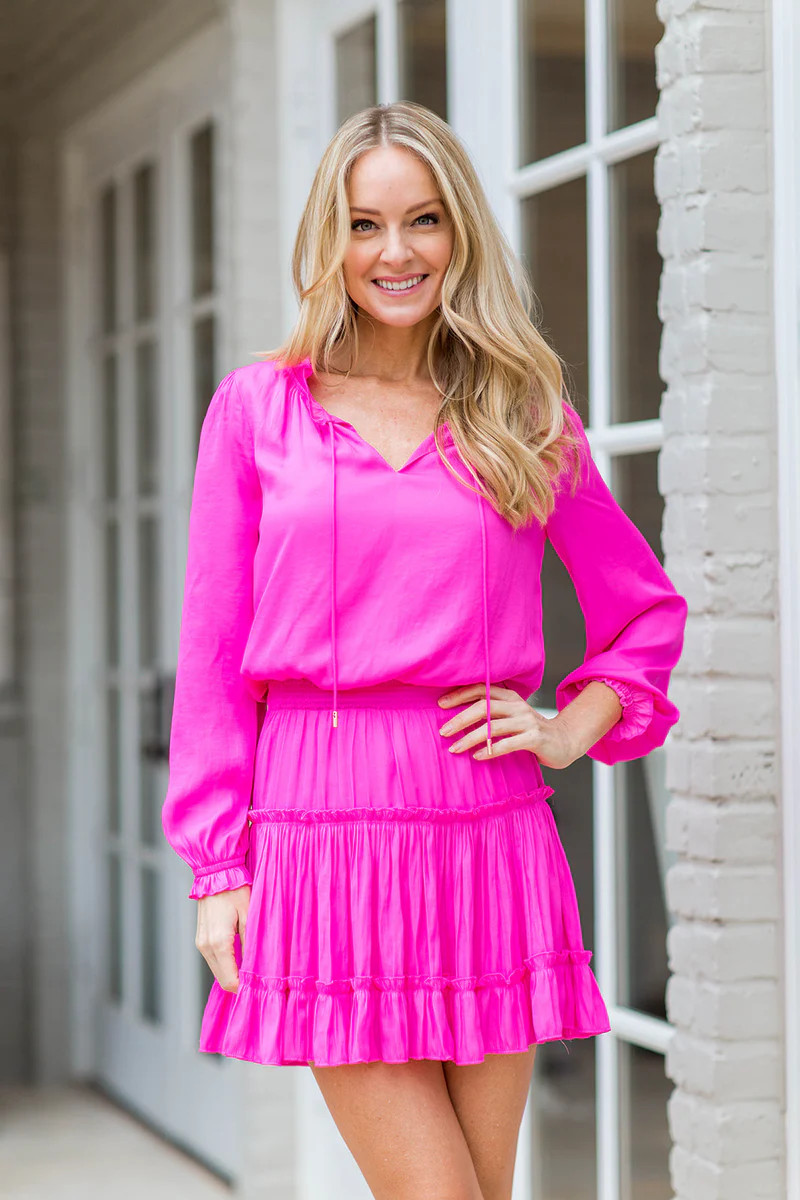 Katy Dress- Pink | Avara