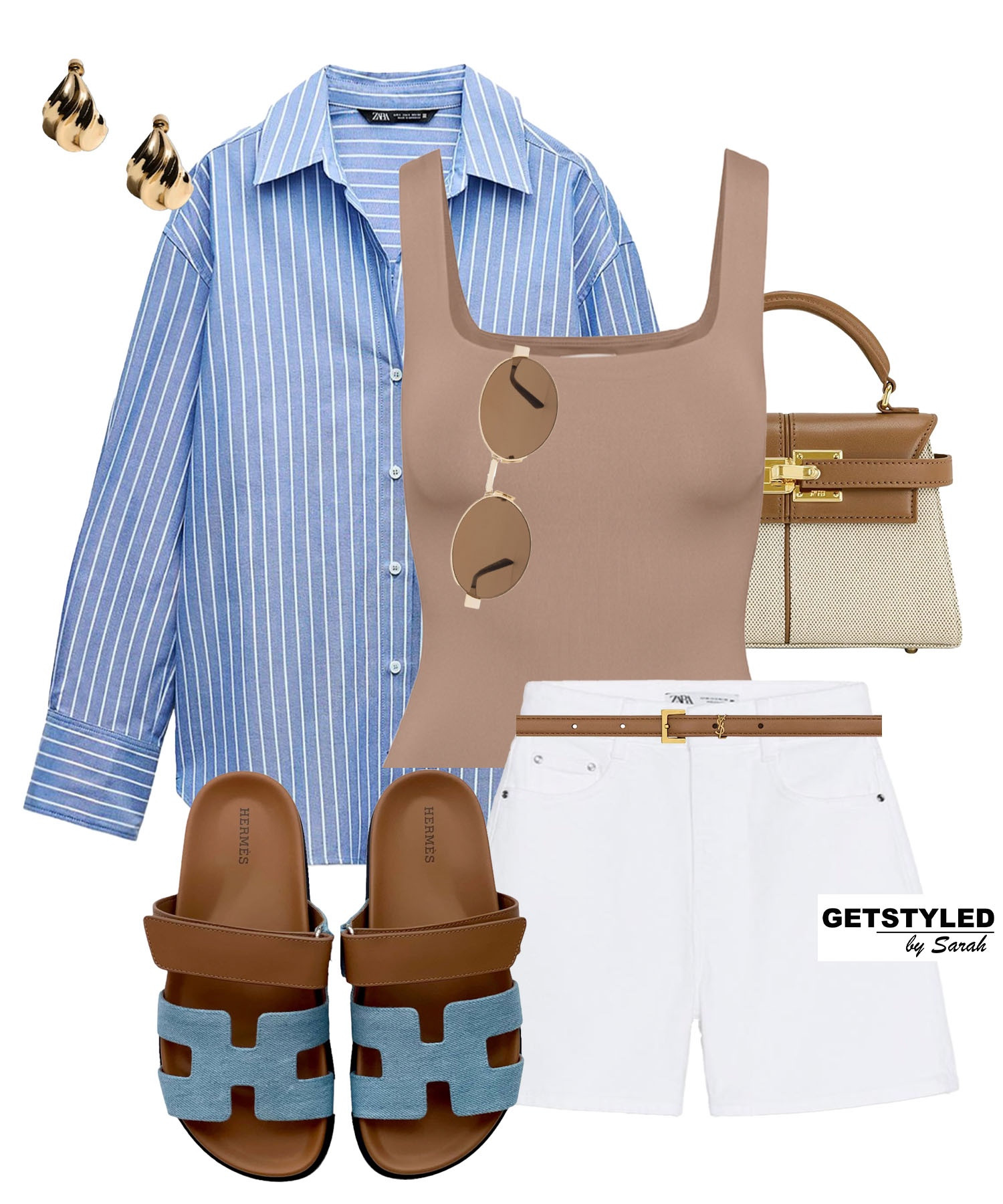 Shirts & shorts  🫶🏼

#summerstyle #summerfashion #shirts #shorts #sandals #raffiabag 
Summer style, striped shirts, Shorts denim shorts, linen shorts, raffia bag 

#LTKstyletip #LTKbag #LTKshoes