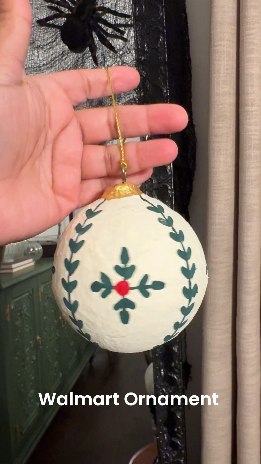 Cottage Style Ornament from Walmart’s Christmas Line

#christmasdecor #vintagedecor 

#LTKFindsUnder50 #LTKHome #LTKSeasonal