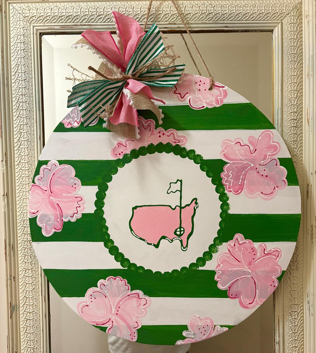 Masters Tournament Door Hanger - Etsy | Etsy (US)