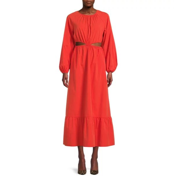 The Get Women's Cutout Maxi Dress - Walmart.com | Walmart (US)