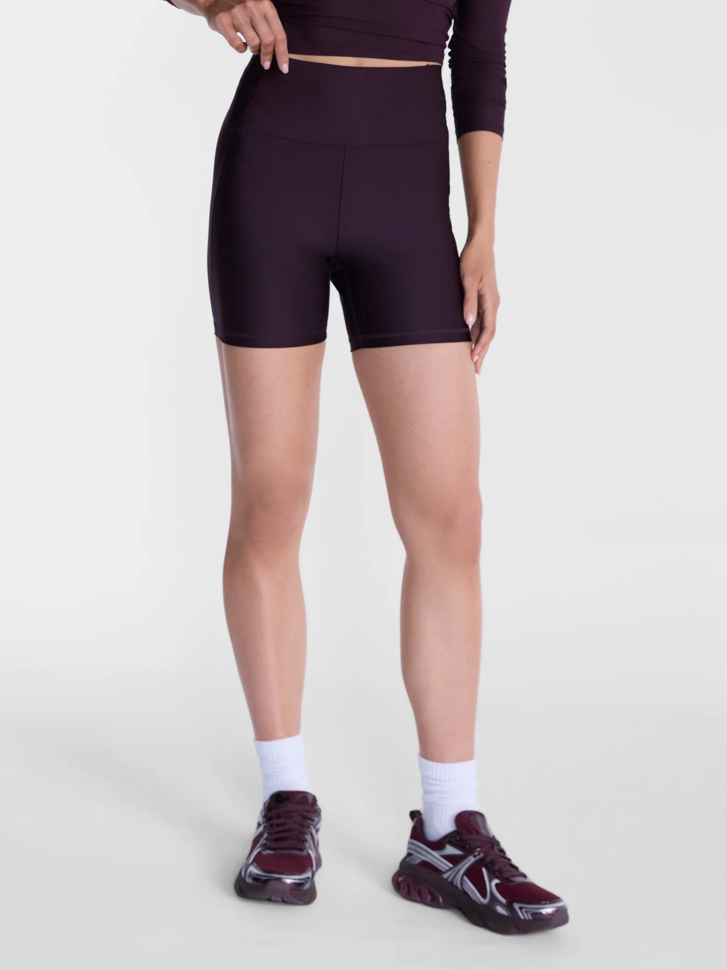 Avia Women's Shine Bike Shorts, 5" Inseam, Sizes XS-XXXL | Walmart (US)