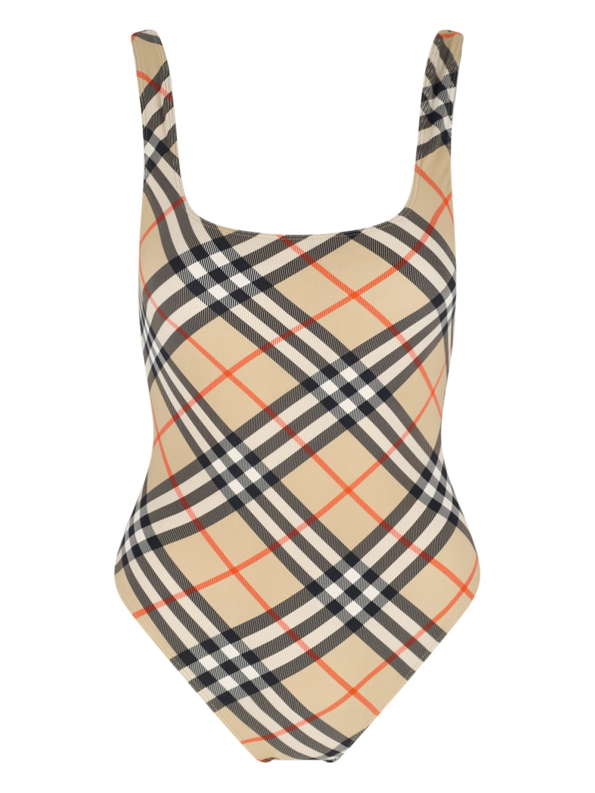 Burberry One-piece Swimsuit check | Italist.com US