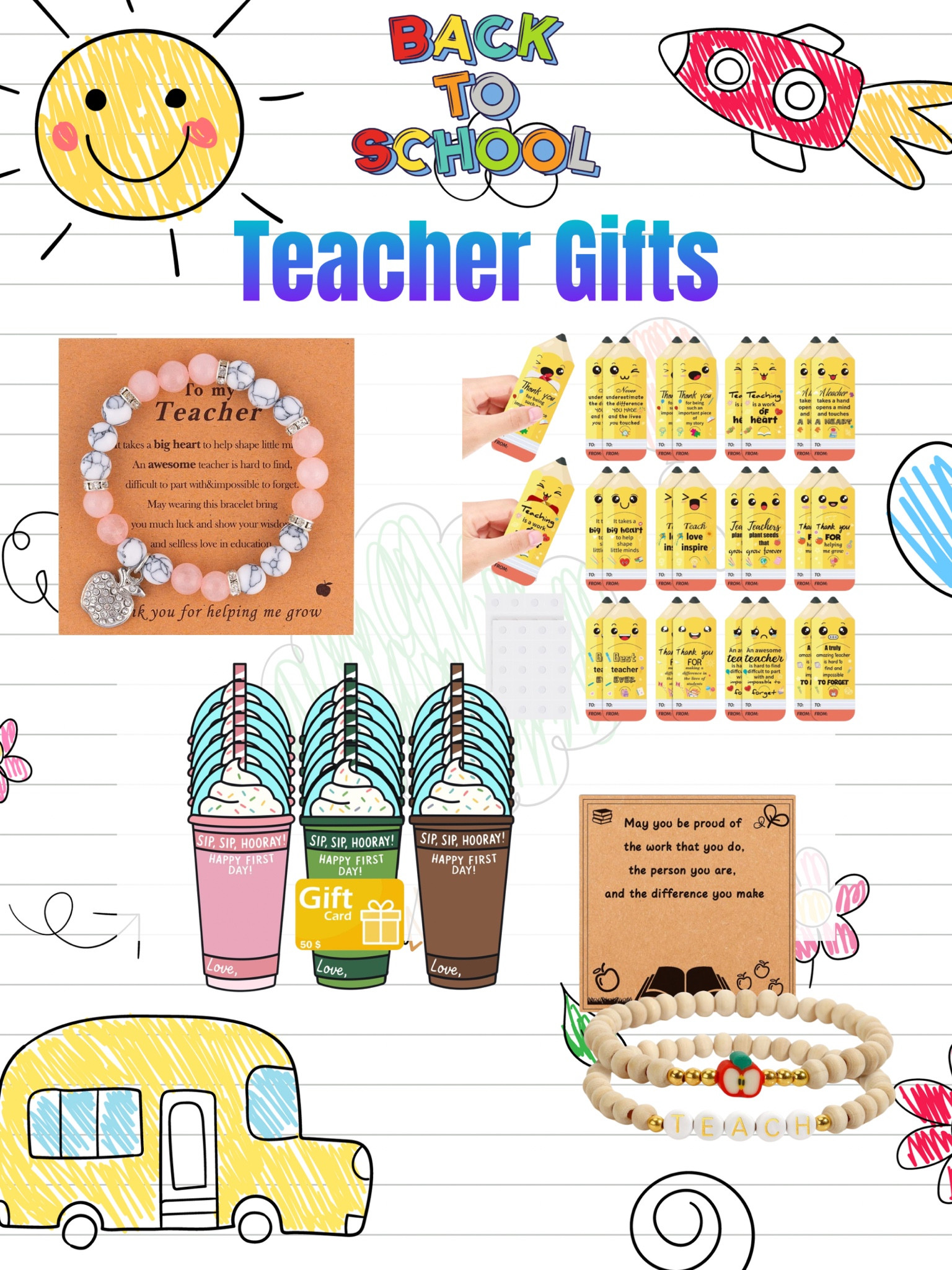 Back to school, teacher gift ideas!

#LTKFindsUnder50 #LTKSaleAlert #LTKKids