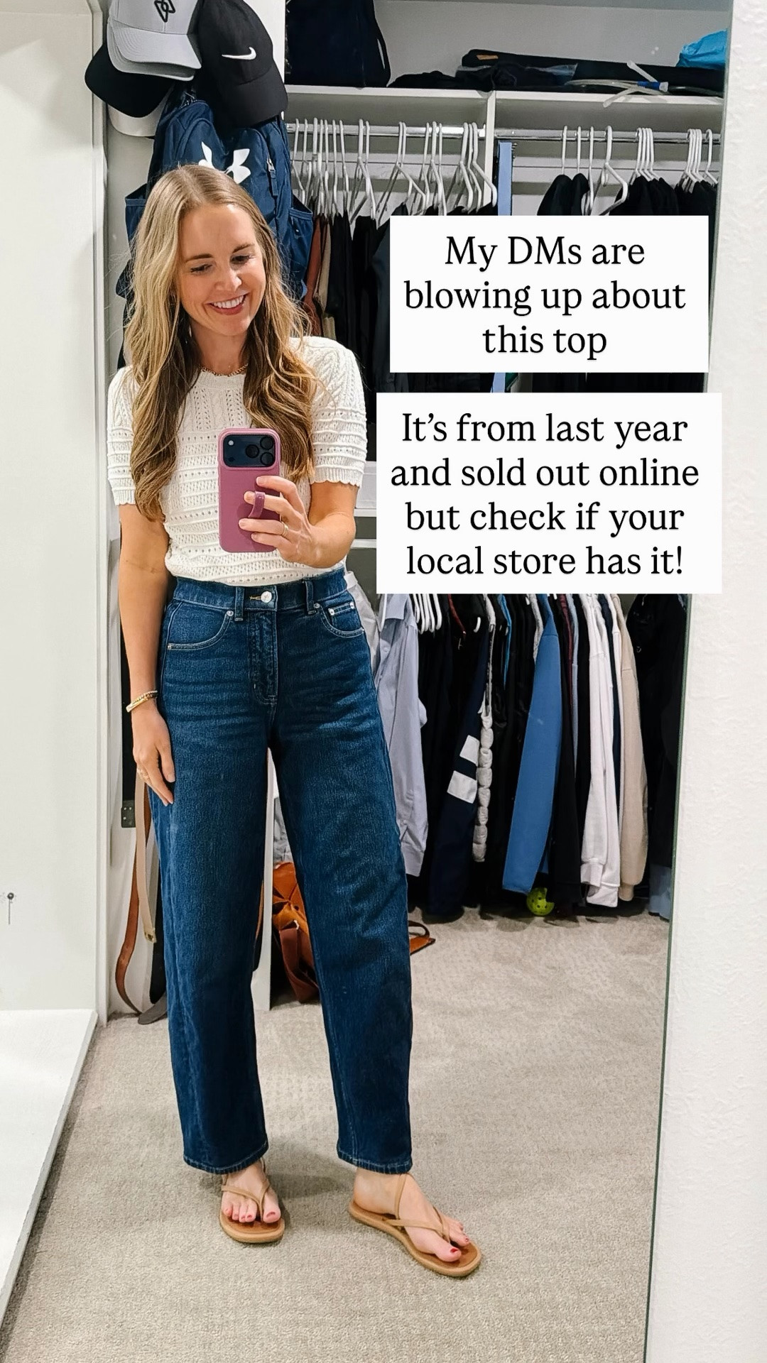 Love this outfit and this top is one of my best purchases last year 

It’s on sale for about $17 - check if your local store has it!