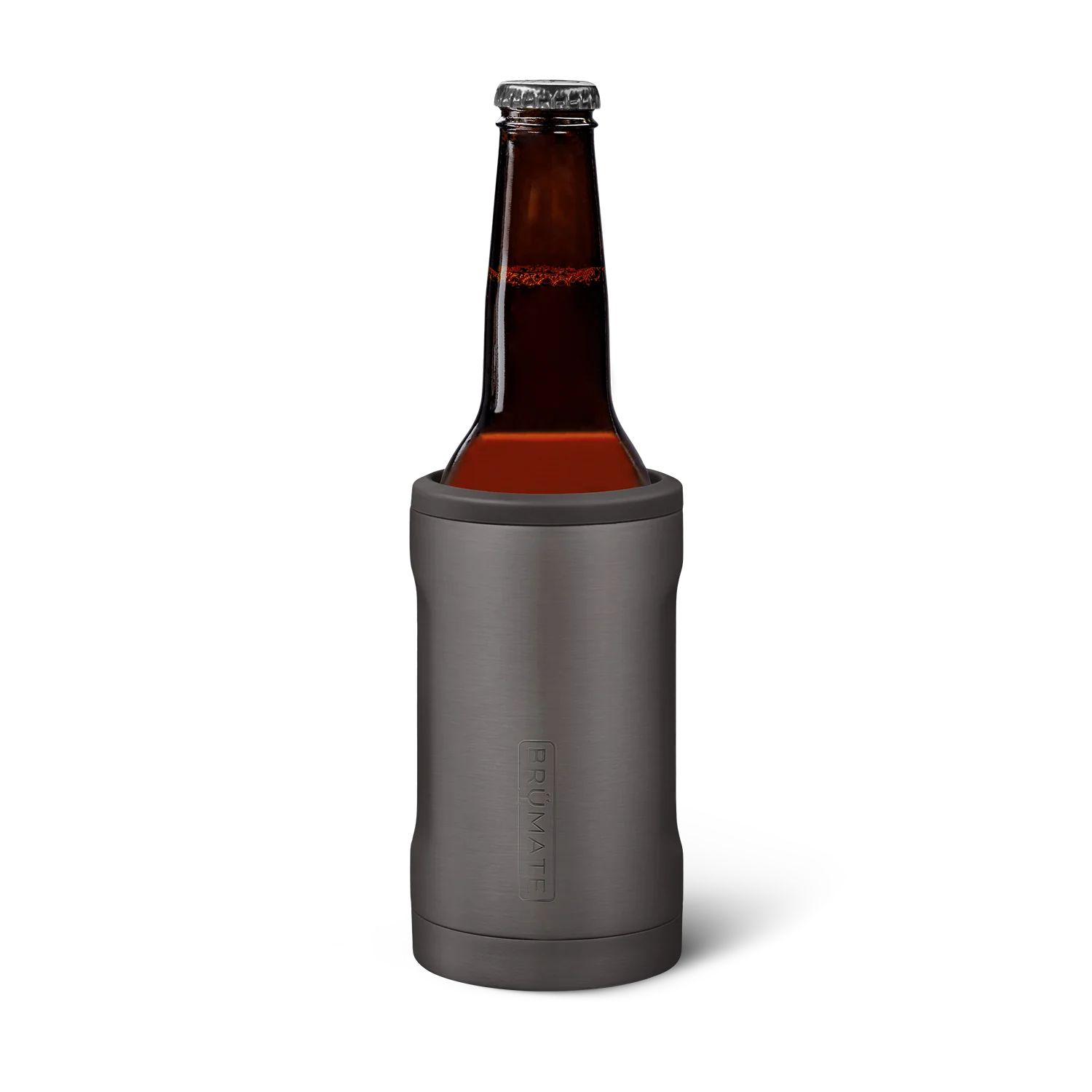 Hopsulator BOTT'L | Black Stainless (12oz bottles) | BruMate