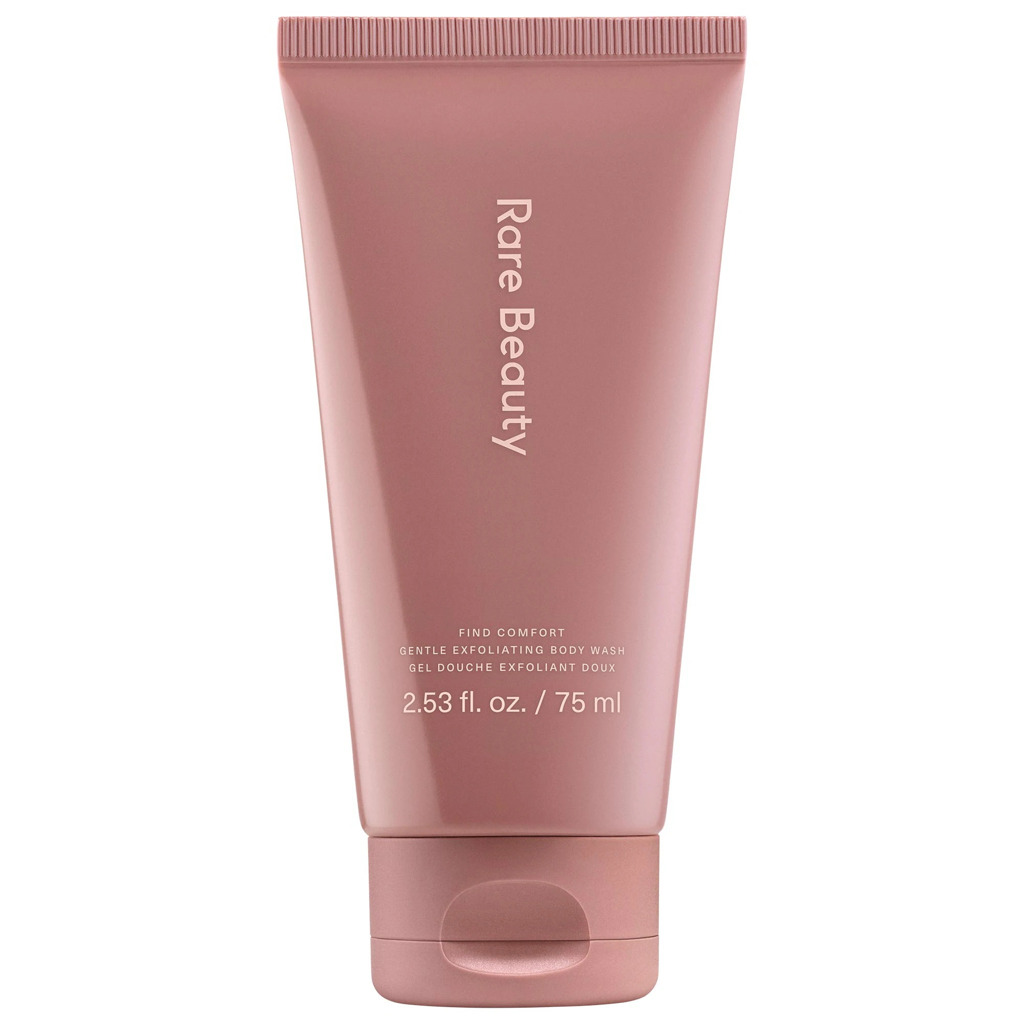 Rare Beauty by Selena Gomez Mini Find Comfort Gentle Exfoliating Konjac Jelly Body Wash 2.53 oz / 75 mL | Sephora (US)
