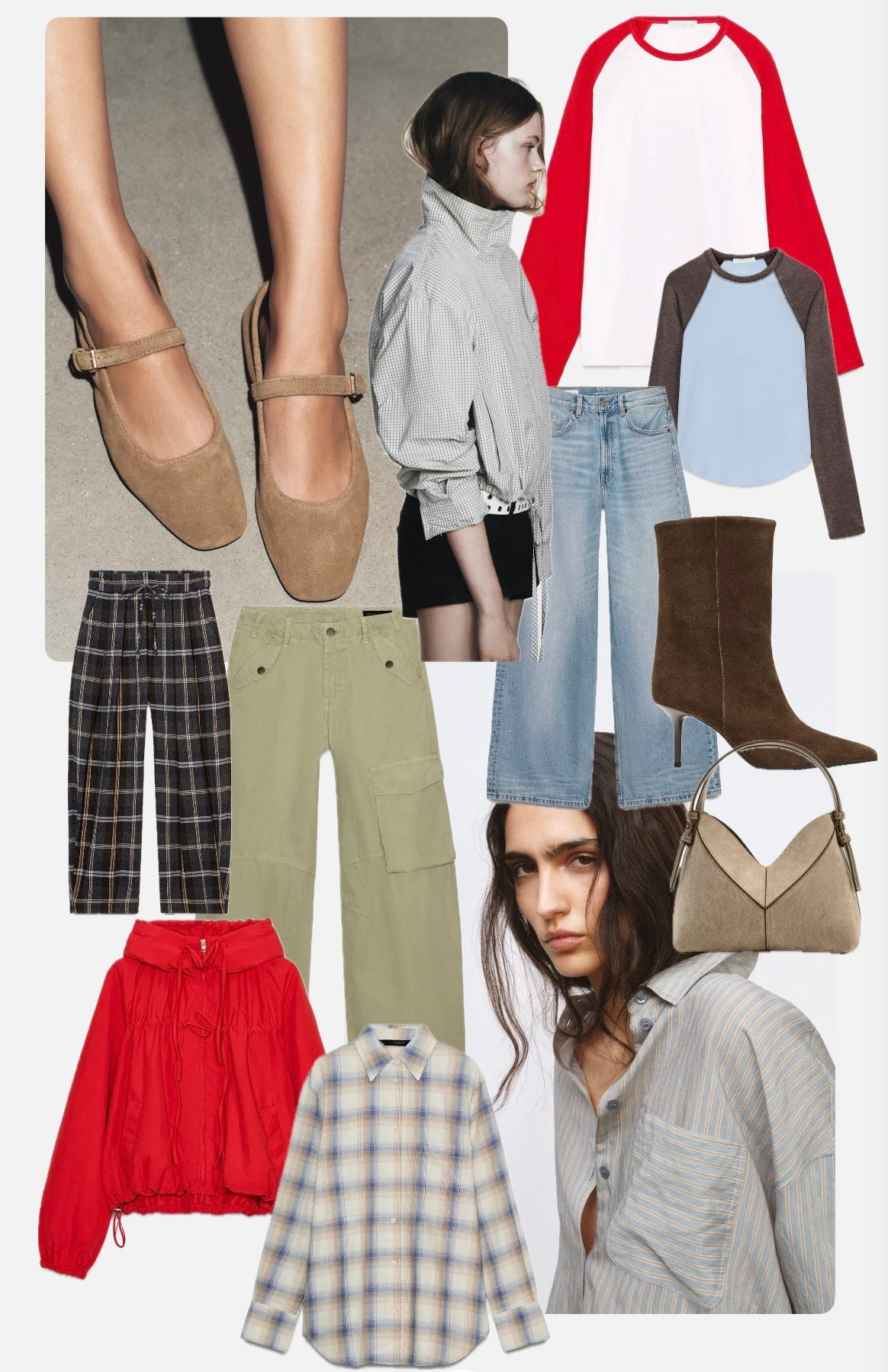 New season refresh #zara #newseason #wideleg #twotone #check #casualstyle 

#LTKeurope #LTKfamily #LTKuk