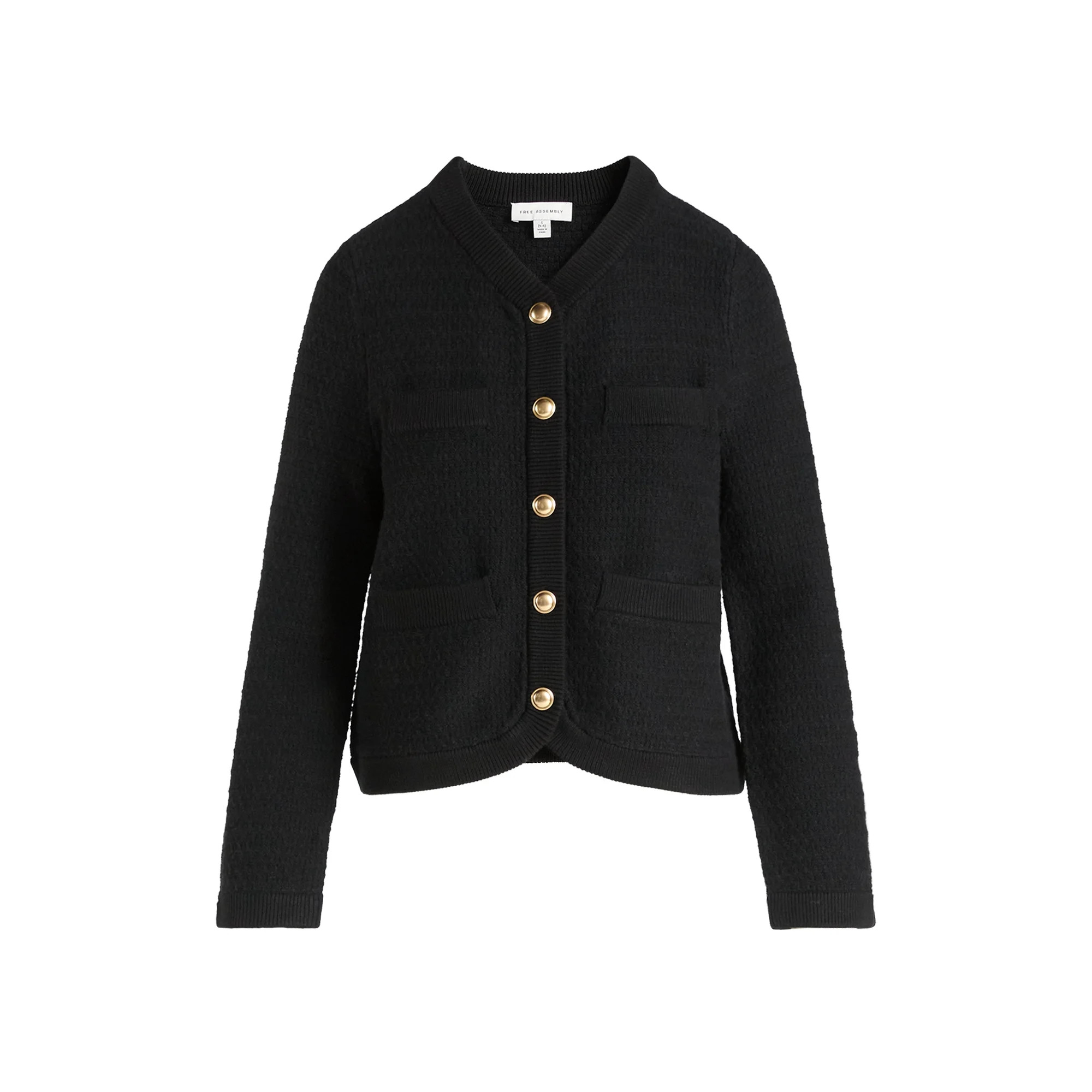 Free Assembly Women's and Women's Plus Textured Cardigan Sweater with Welt Pockets, Lightweight, ... | Walmart (US)