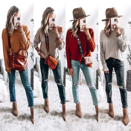  🍁 FOUR FALL SWEATERS - AMAZON 🍁

Always love a good sweater!  Wearing a size small in all sweaters.  


Linked on my Amazon storefront and on the @shop.LTK app or let me know if you need a link!

#stylereels #fashionreels #founditonamazon #amazonfinds #amazonoutfits #amazonsweaters #amazonfashion #casualoutfits

#LTKunder100 #LTKstyletip #LTKunder50