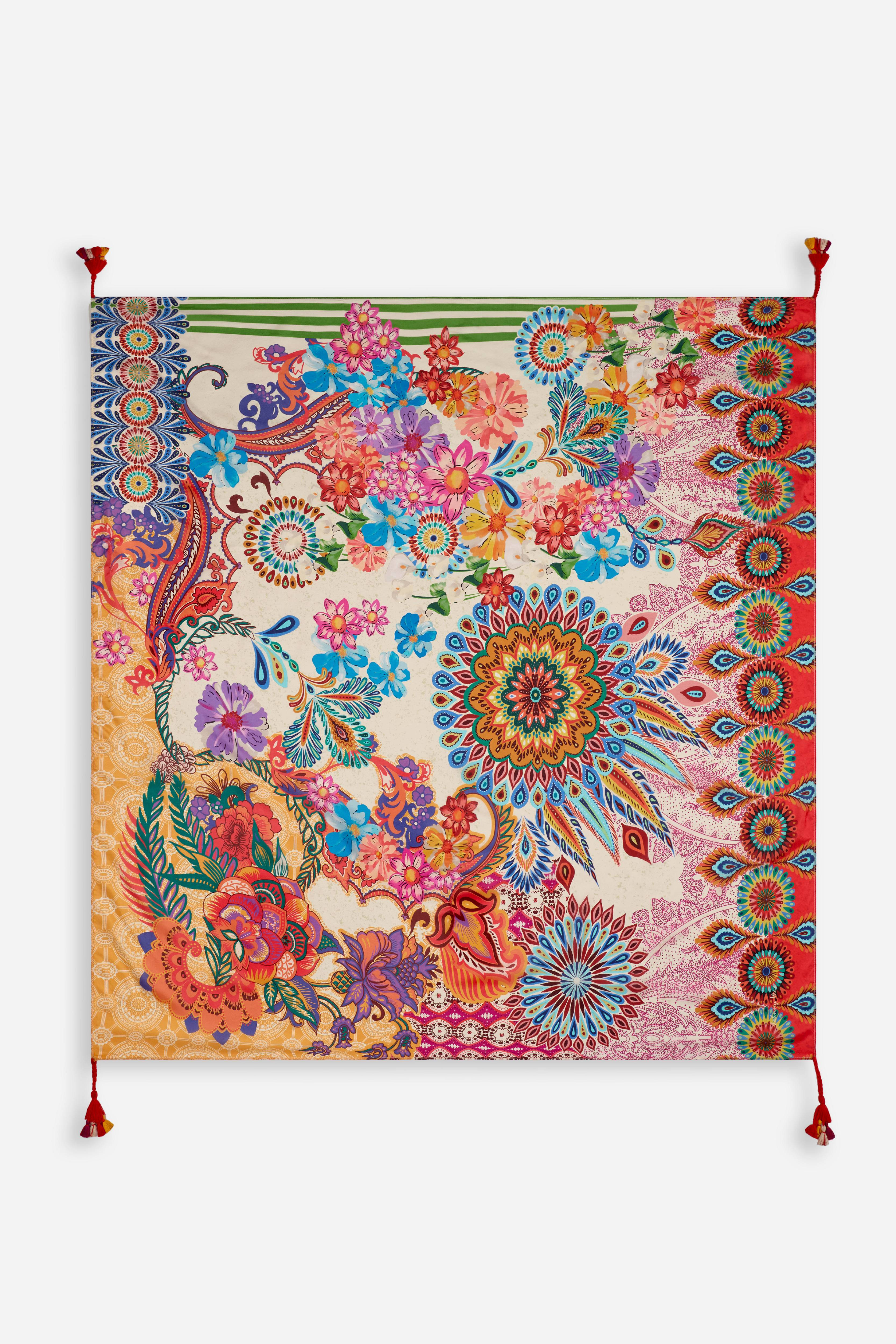 MAGNOLIA MAE SILK SCARF
                                
                                    
   ... | Johnny Was