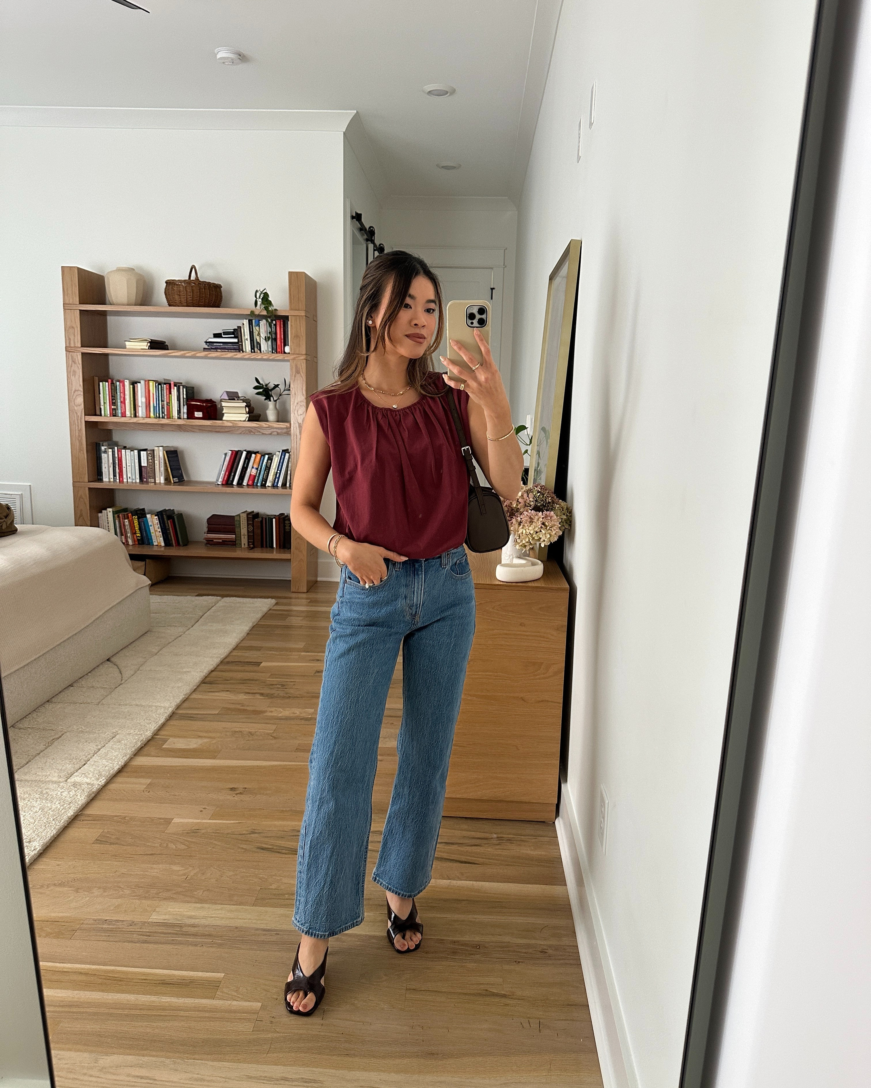 The most perfect petite friendly denim from @abercrombie. The extra short size fit perfectly on me (I’m 5’2).

Sizing info:
-Evereve Hayes Bubble Tee (Size XS in Wine)
-Abercrombie High Rise 90s Relaxed Jean (Size 23 Extra Short in Medium Wash)

Petite style, petite fashion, mom outfit, mom style, petite pants, petite outfit ideas, petite outfits, best pants for petite, petite jeans, spring style, spring outfits, vacation outfits, summer outfits, fall jeans, fall pants, autumn top, petite fall outfits, Abercrombie jeans, evereve,

#LTKootd #LTKmomlife #LTKPetite