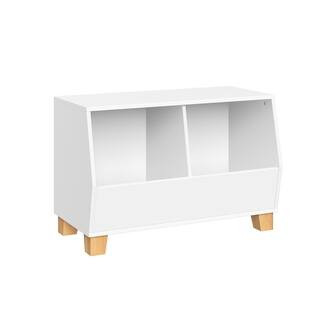 RiverRidge Home Kids Catch-All 26.5 in. W x 13.31 in. D x 17.5 in. H White Rectangular MDF Toy Or... | The Home Depot