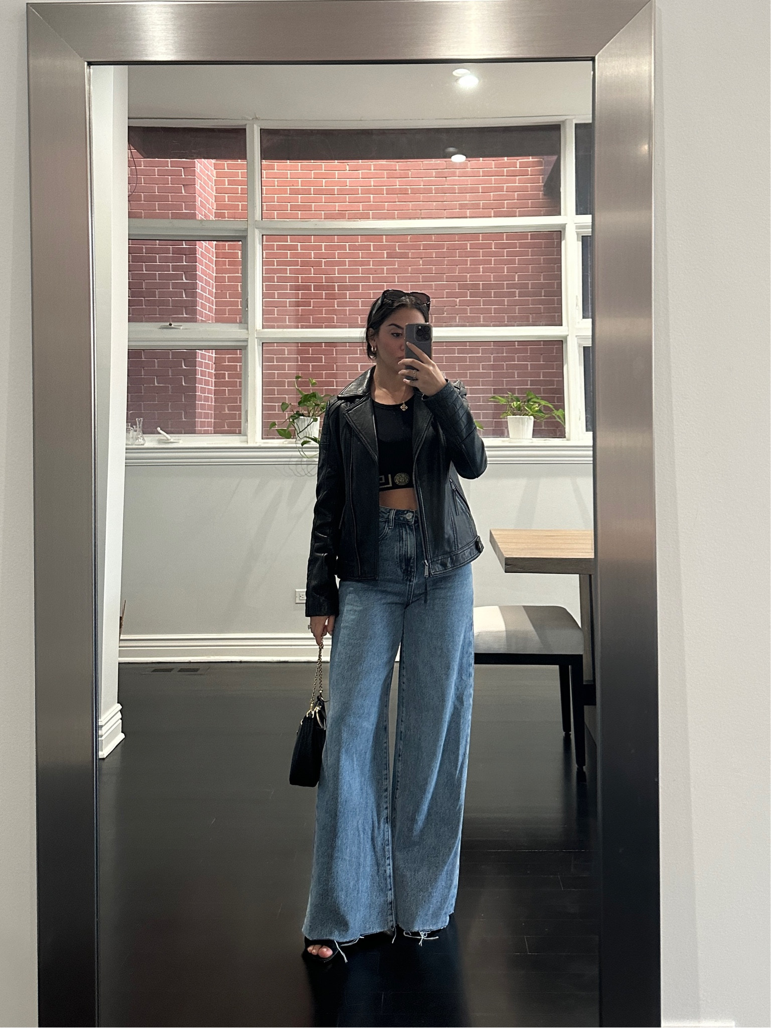 Wearing a size 26 pants. Runs long so cut off 1.5 inches to keep the raw hem look!

#LTKSeasonal #LTKstyletip