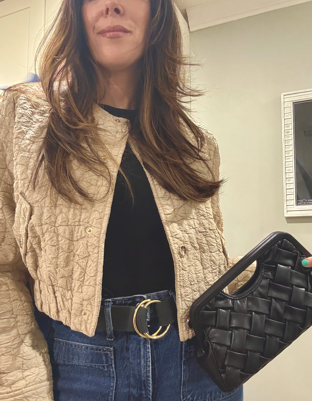 Zara cropped jacket on sale 

 #LTKOver40 #LTKSaleAlert