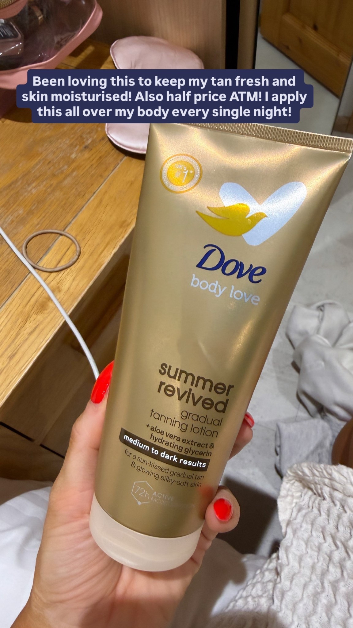 Best ever gradual moisturiser to keep your false tan looking fresh!!! 

Fake tan, best fake tan, dove

#LTKsale #LTKbeauty #LTKuk