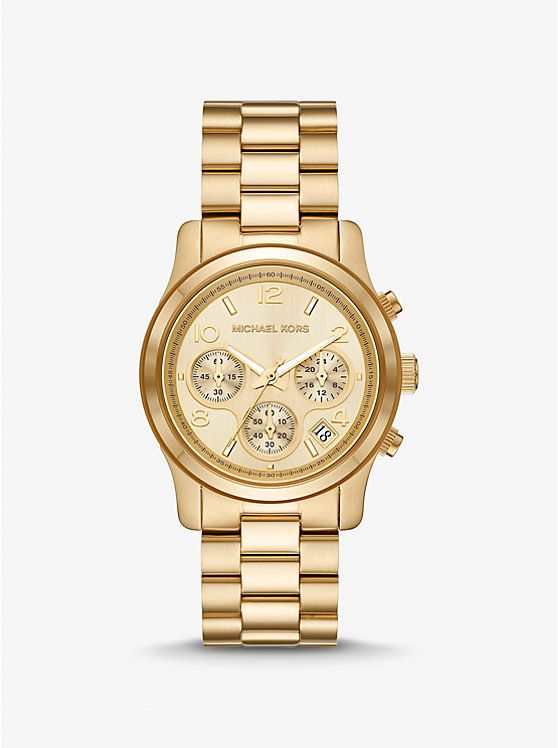 Runway Gold-Tone Watch | Michael Kors US