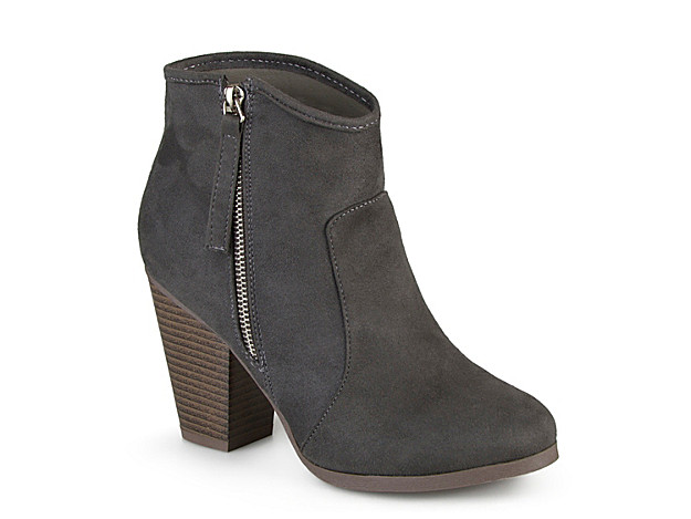 Journee Collection Link Bootie - Women's - Grey | DSW