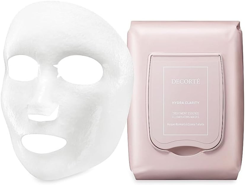 Amazon.com: DECORTÉ, Hydra Clarity Treatment Essence Illuminating Masks 14-Pack : Amazon Luxury | Amazon (US)