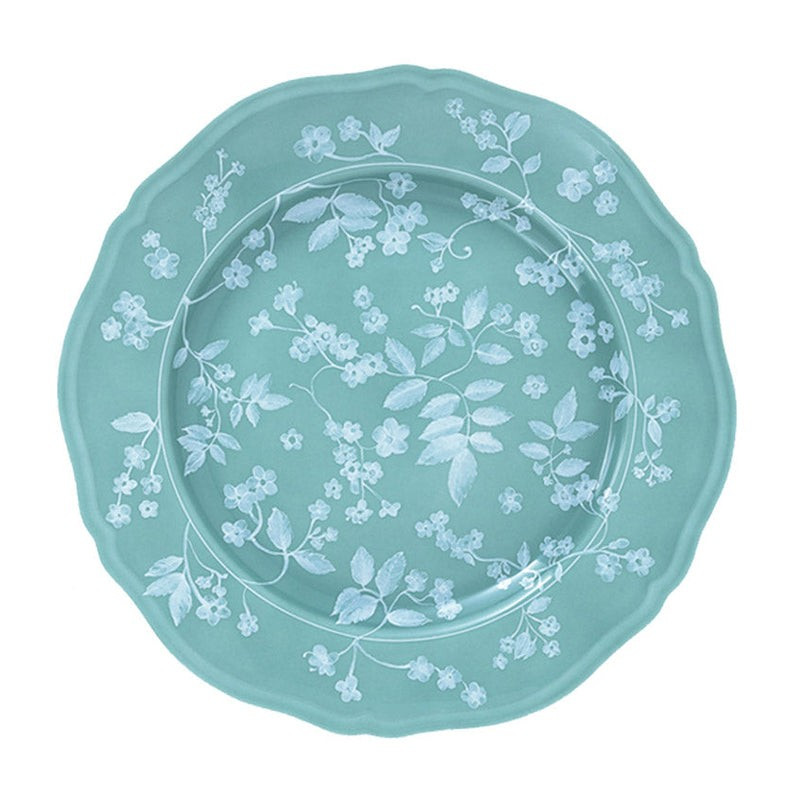 Ginori Floral Dinner Plate Sage | Cabana Magazine