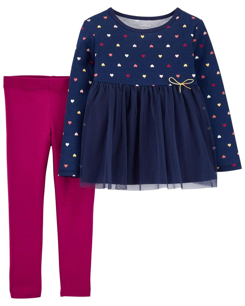 2-Piece Tulle Top & Legging Set | Carter's