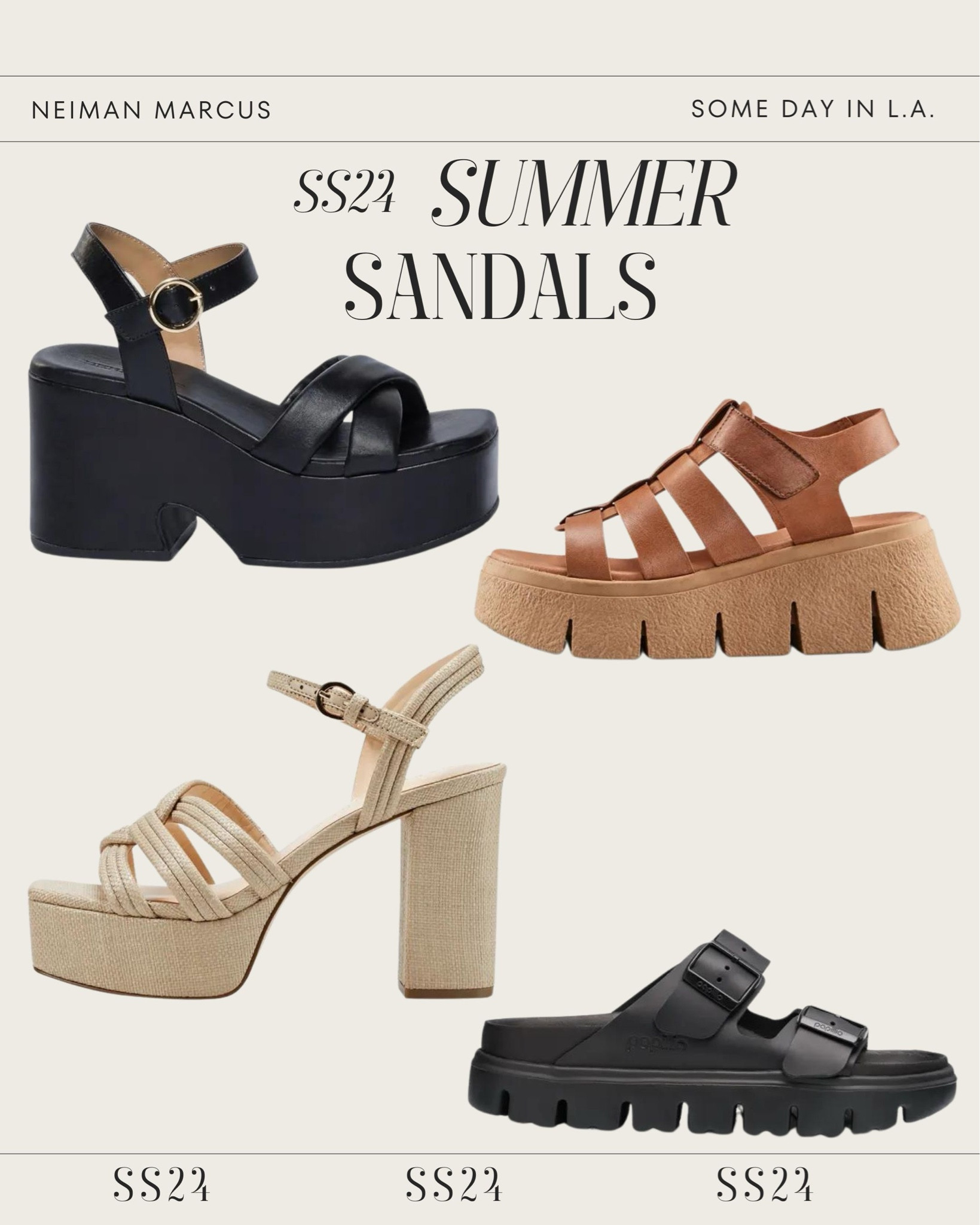 Designer sandals that won’t totally break the bank!! 

If you add up the money spent on sandals that aren’t well made; the ones that hurt your feet and fall apart at the end of the season…it’s pretty crazy!! I say try to invest in just one or two pair. These are all so on trend and not over-the-top expensive. Perfect for Summer travel!!

(The chunky Birkenstocks have sold out twice!)

#LTKSeasonal #LTKtravel #LTKstyletip