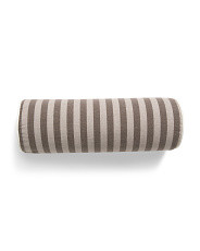 Made In Usa 6x18 Indoor Outdoor Striped Bolster Pillow | Throw Pillows | Marshalls | Marshalls