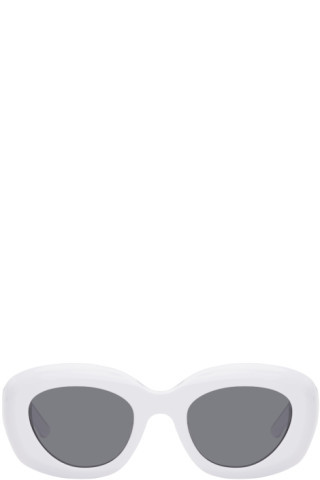 BONNIE CLYDE - White Portal Sunglasses | SSENSE