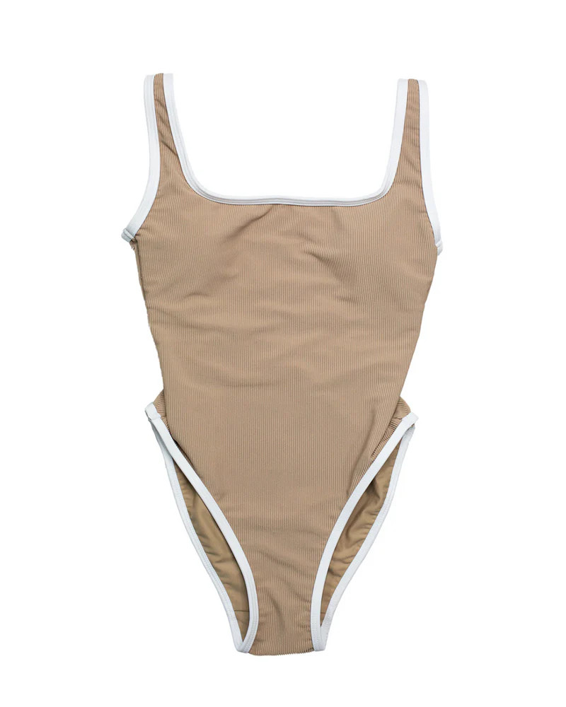 Ocean Isle Women's One Piece - Sand | LainSnow