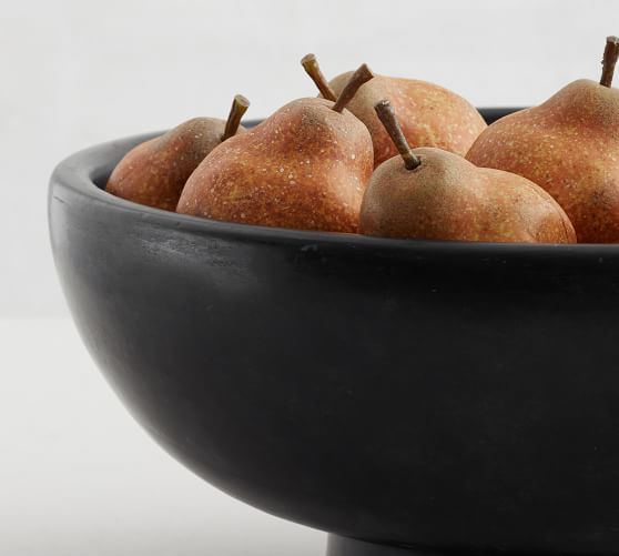 Orion Handcrafted Terra Cotta Bowls - Large | Pottery Barn (US)