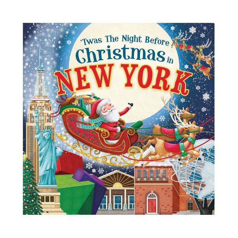 'Twas the Night Before Christmas in New York - by Jo Parry (Board Book) | Target