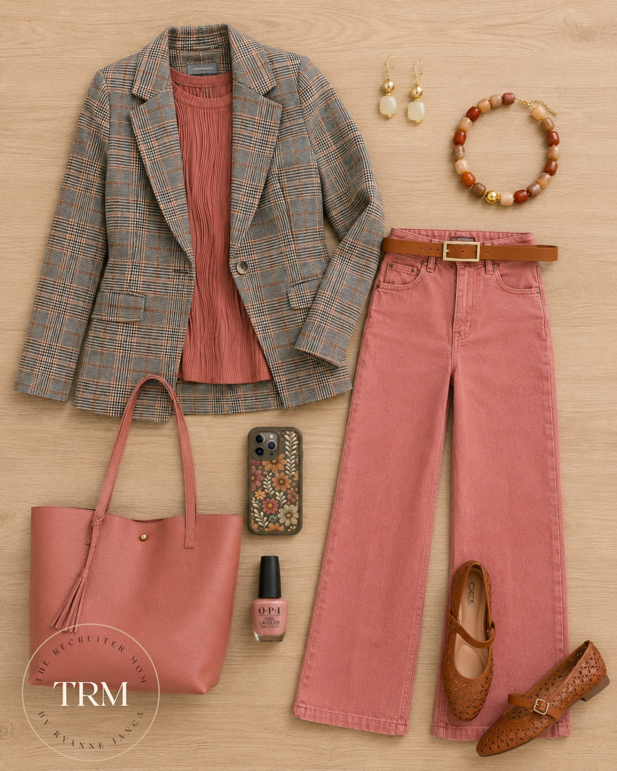 Workwear essentials from Amazon just in time for fall.  I'm loving this  blazer paired with my this warm terracotta colored jeans. Perfect for a business casual office look. #workwear #officestyle

#LTKOver40 #LTKMidsize #LTKWorkwear