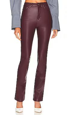 AFRM Heston Vegan Leather Pant in Port Royale from Revolve.com | Revolve Clothing (Global)