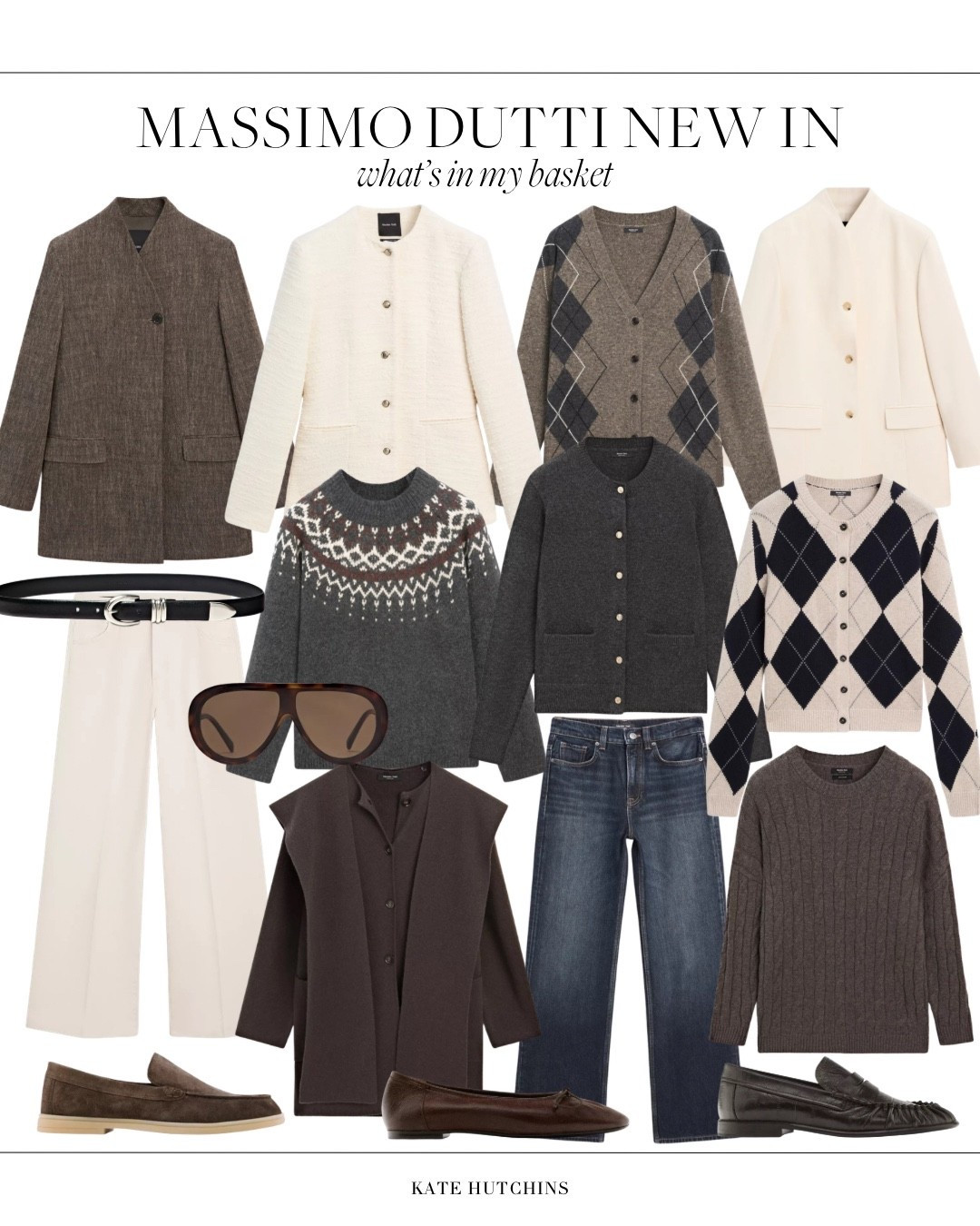 Massimo Dutti new in🤎 here is what’s in my basket 

#LTKuk #LTKwinter