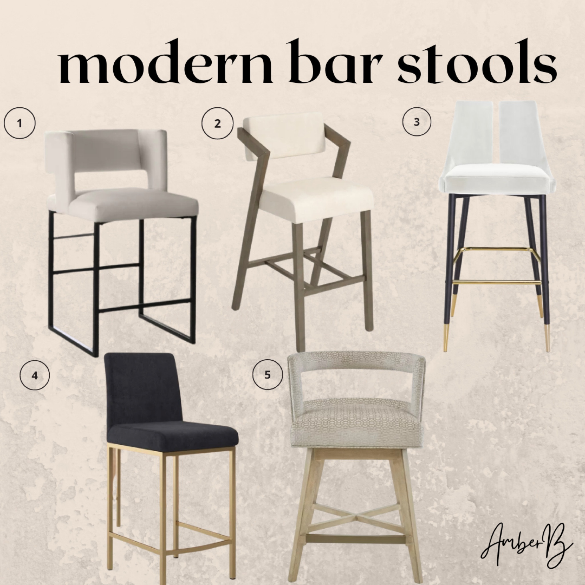 Modern bar stools, Wayfair barstools , barstools , Neutral Bar stools , black bar stools

#LTKFind #LTKsalealert #LTKhome