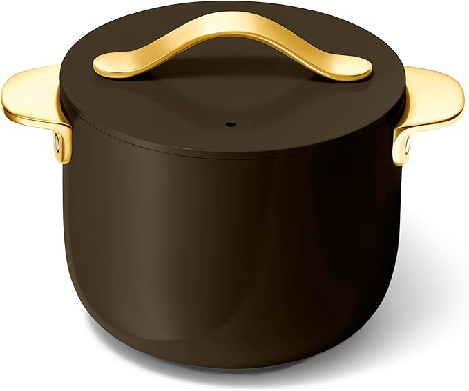 Caraway Petite Cooker - 2 Qt Ceramic Coated Pot - Free From Forever Chemicals - Perfect for Rice,... | Amazon (US)