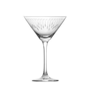 Schott Zwiesel Vanity Etched Martini Glasses (Set of 6) | West Elm (US)