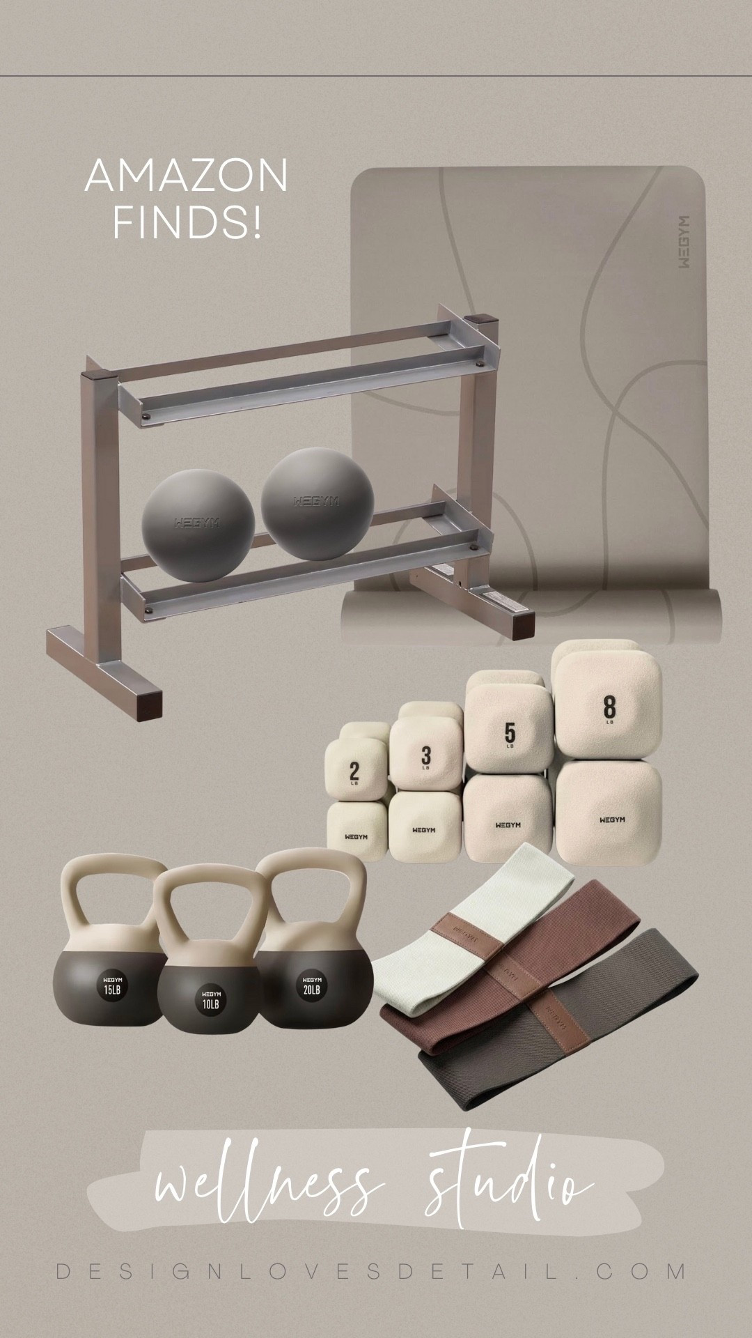 Working on a neutral wellness studio space for the parade house!!! It’s gonna be so cute. It has a sauna, massage room, cold plunge and yoga studio! Here are some of the products I ordered + some of my fave neutral workout wear too!! 

#homegym #workout #backtoroutine #fitness #cuteworkoutgear 

#LTKHome #LTKActive #LTKdayinmylife