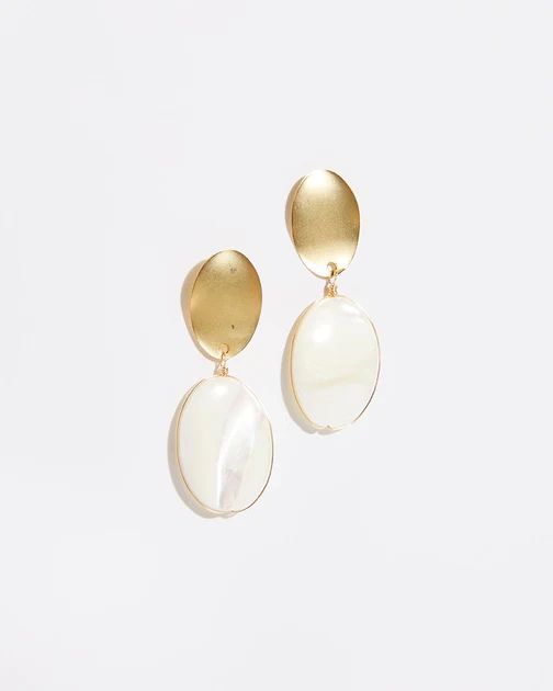 Gold And Pearl Drop Earrings | VICI Collection