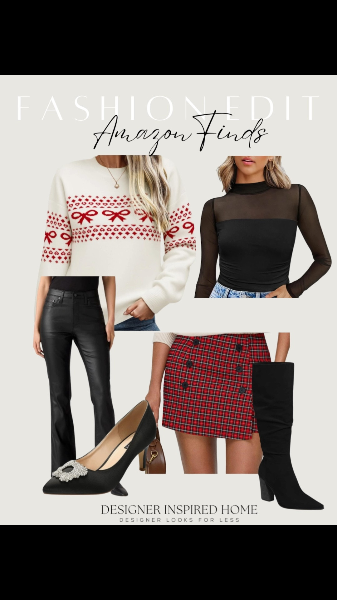 Amazon holiday/winter fashion finds

#LTKHoliday #LTKFindsUnder50 #LTKOver40