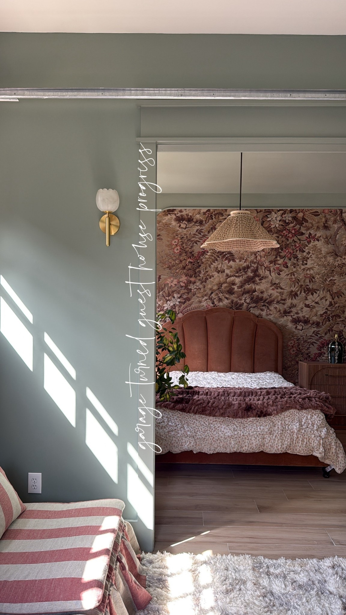 Garage Turned Guest House Progress ♥️

#LTKHome #LTKOver40 #LTKSeasonal