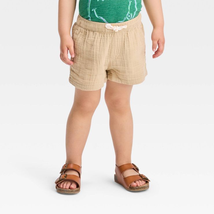 Toddler Boys' Pull-On Gauze Woven Shorts - Cat & Jack™ | Target