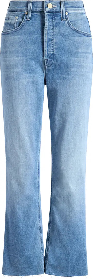 The Tripper High Waist Fray Hem Ankle Jeans | Nordstrom