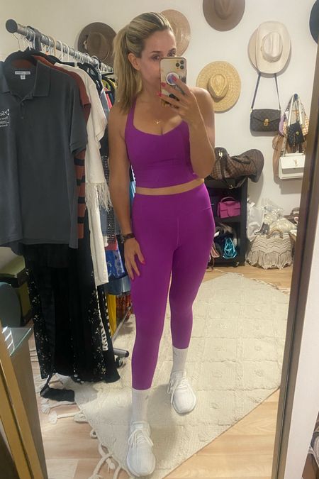Cutest set for this mornings HIT workout! True to size and the top is super supportive . Comes in a few colors !

#LTKOver40 #LTKActive #LTKFitness