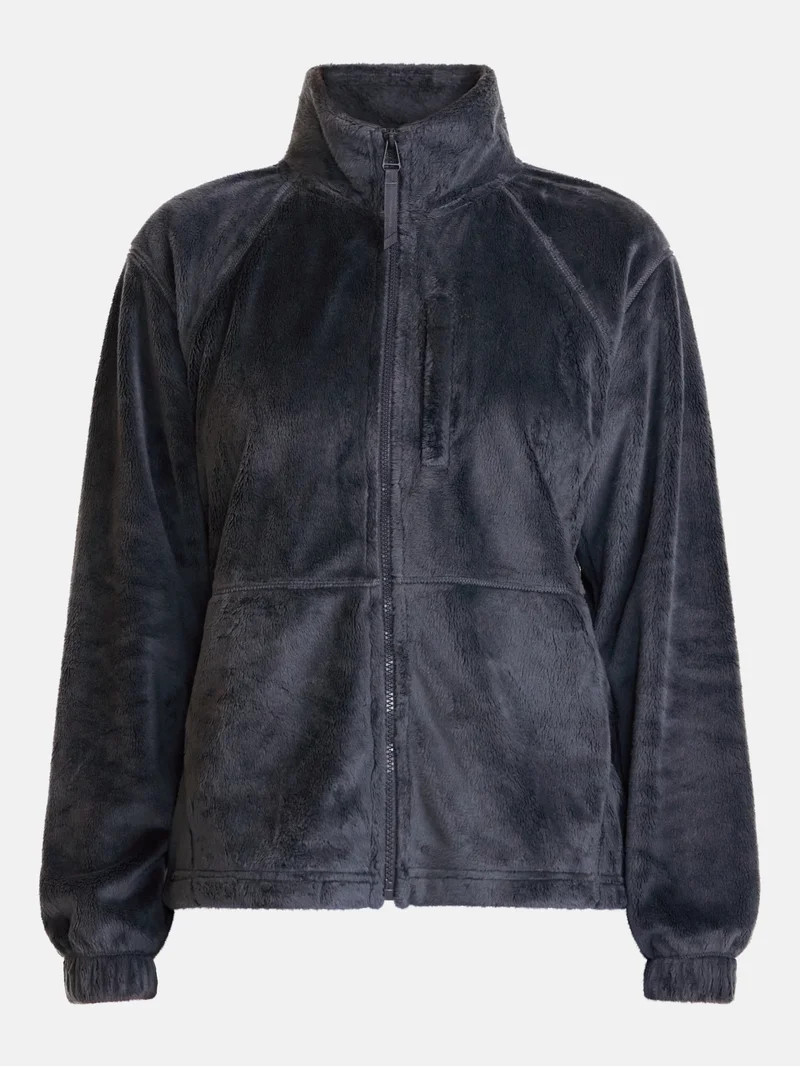 Ozark Trail Women's and Women's Plus Zip Up Fleece Jacket, Sizes XS-3X | Walmart (US)