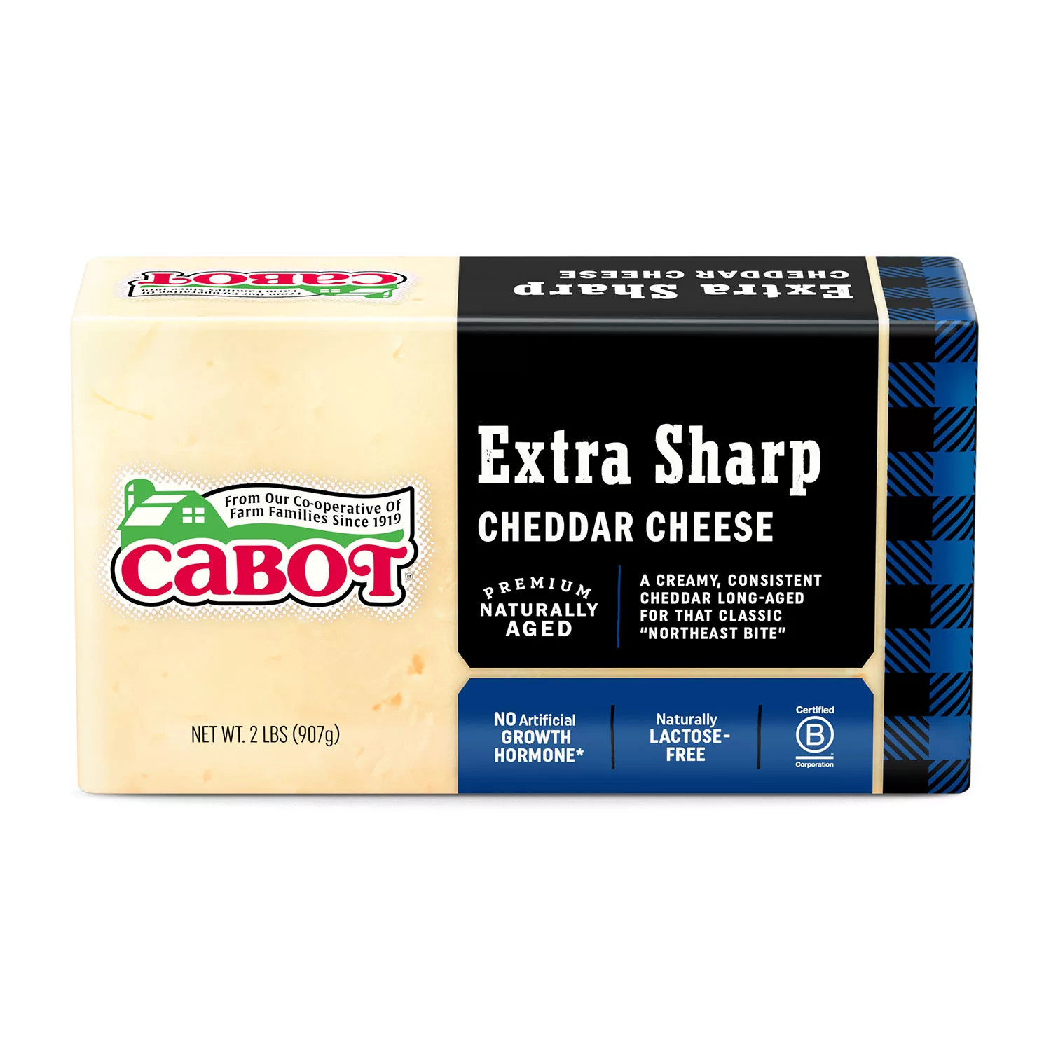 Cabot Extra Sharp Cheddar Cheese (2 lbs.) | Sam's Club