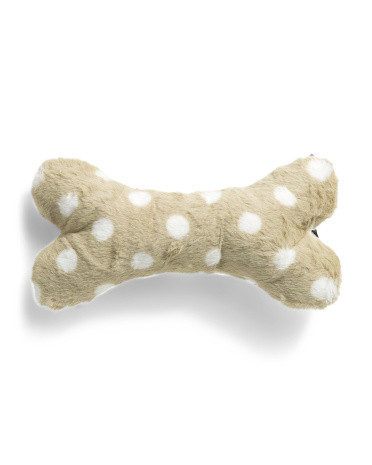 Polka Dot Bone Pet Toy | TJ Maxx