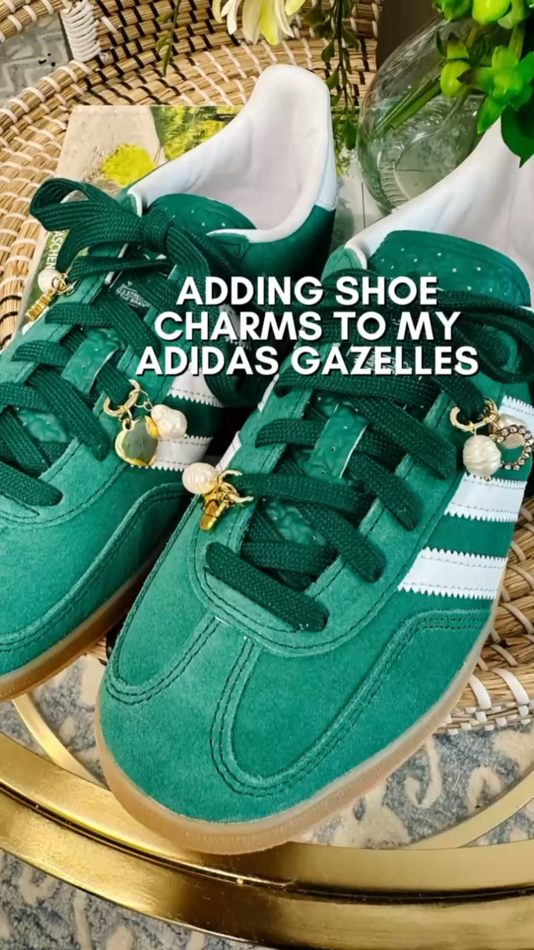 👟ADIDAS GAZELLES SHOE CHARMS 👟 I got some new @adidas gazelles in for fall and I wanted to put charms on them but I didn’t want them to be too much..so while I was in #houston a few weeks ago, I stopped into NG Jewelry (ng_jewelry5) to pick up some charms from their charm bar. They had sooo many good options!

👟I was even able to get one engraved with Luca’s photo on it but you can get any photo engraved. 🥹 You can shop them via their website if you aren’t local. 

👟I love how they turned out and now I can’t wait to do this to my pink gazelles as well! shoe charms, adidas gazelles, fall fashion trends, bloke core fashion, smiles and pearls

#LTKStyleTip #LTKPetite #LTKMidsize