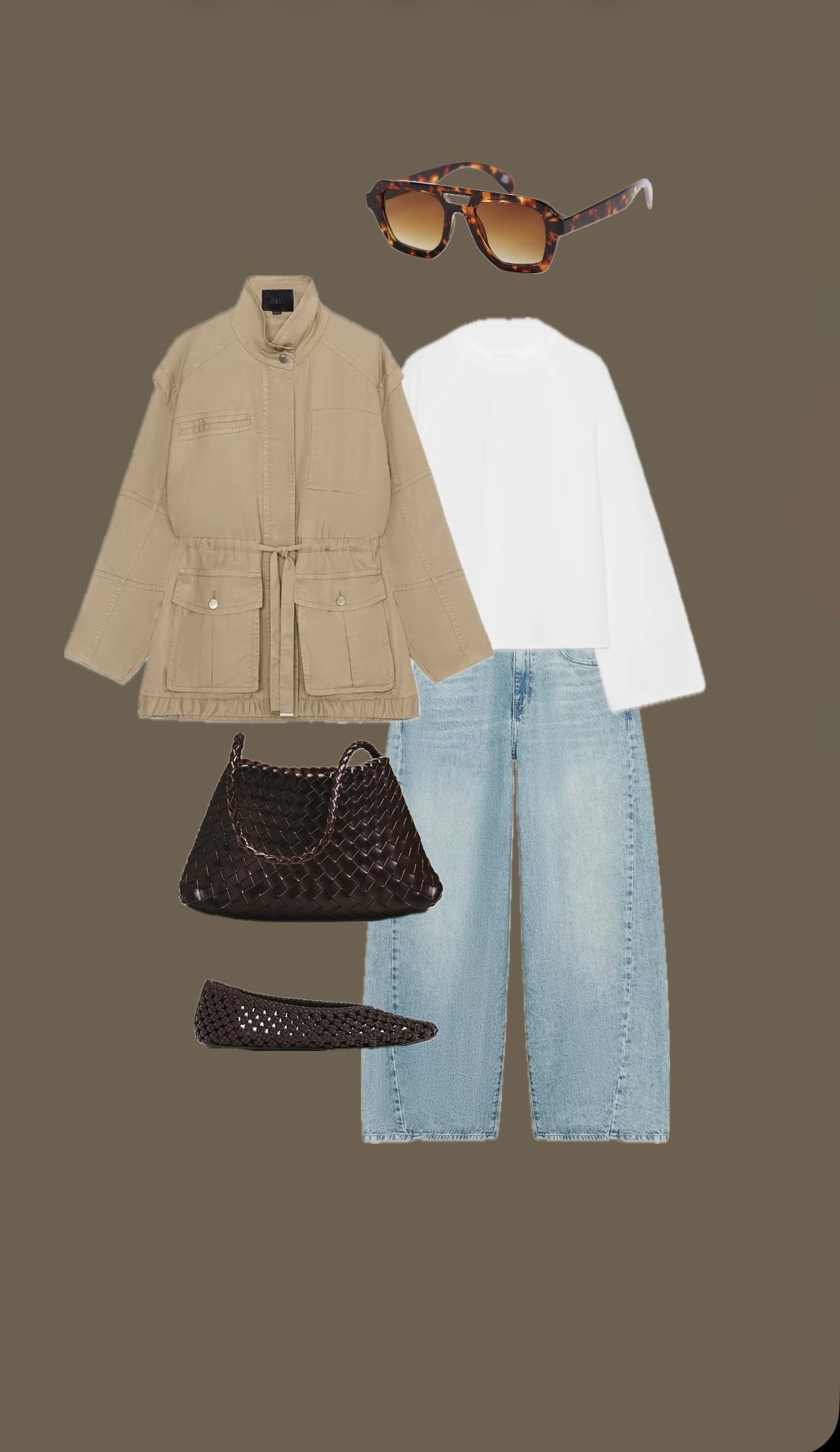 Spring outfit 🤎 this Zara jacket is perfect for early spring!

#LTKspring