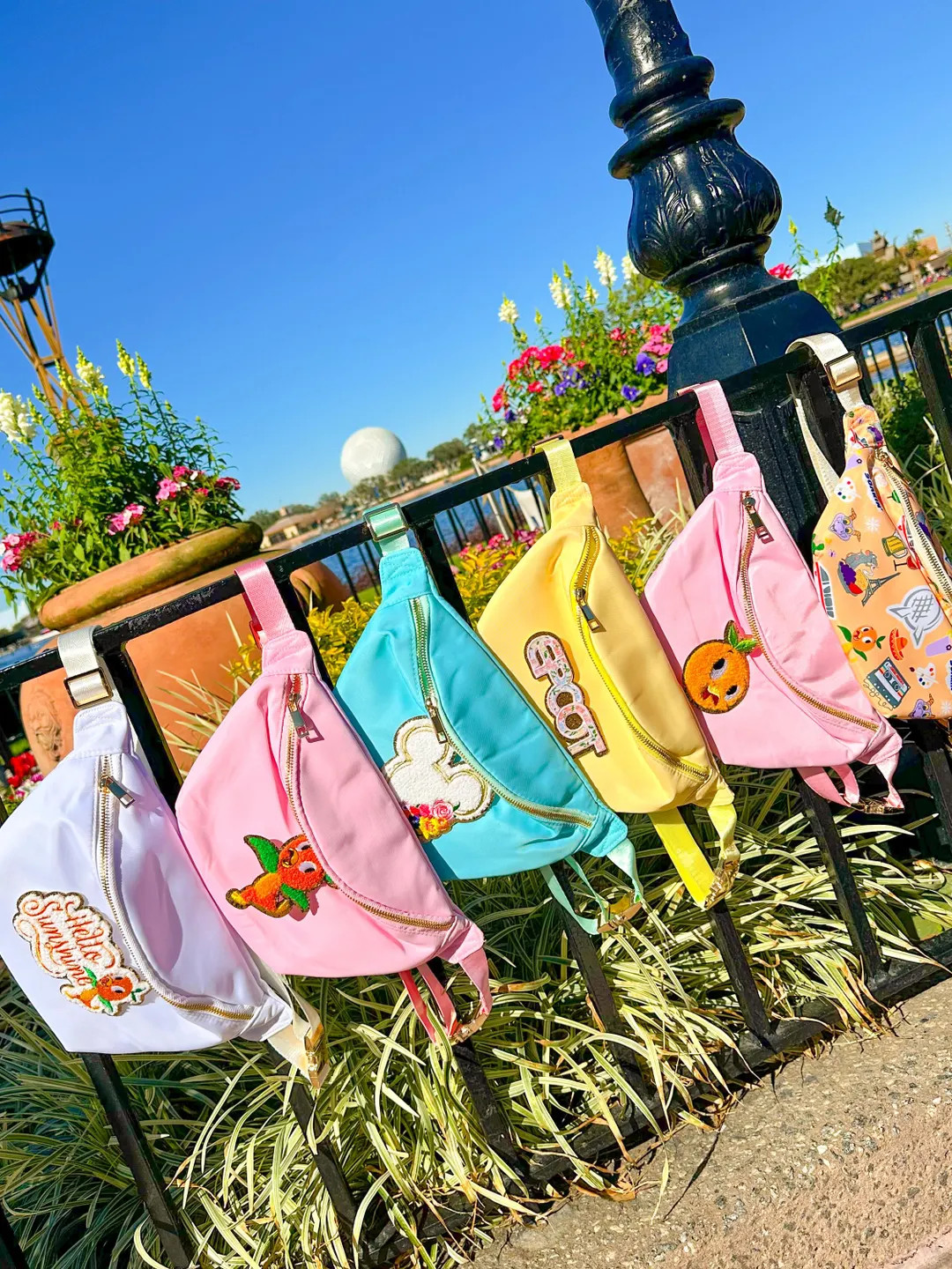 Epcot Flower and Garden Fanny Pack- Violet Lemonade Fanny Pack Disney Fanny Pack- Orange Bird Fan... | Etsy (US)